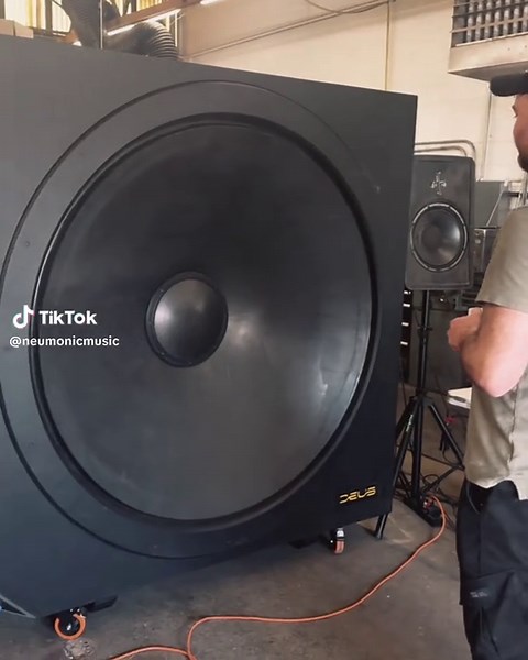 Testing Our New Track on a Massive Subwoofer