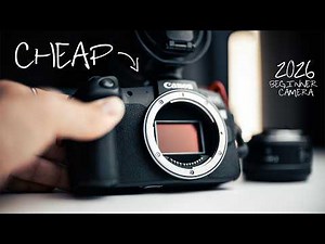 The BEST Cheap Starter Camera in 2026! (Canon Mirrorless)