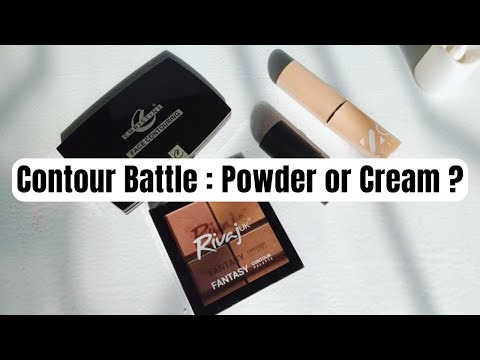 Contour Battle : Powder or Cream ? Kab Use Krain + Tips & Tricks