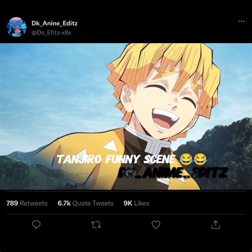 Tanjiro funny scene