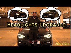 Replacement of the front headlight of the BMW 1 Series