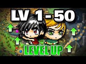 BEST Level 1-50 Training Guide In Maplestory classic