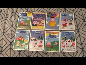 My Peppa Pig UK DVD Collection October 2025 Edition