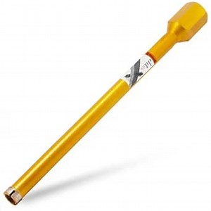 1 Inch Wet Core Drill Bit, 1" Core Bits for Concrete, 14" Drilling Depth, 1-1/4"-7 Thread Diamond Core Drill for Cured Concrete, Hard Masonry, Brick Block, Solid Cement, Stucco, Stone (25mm)