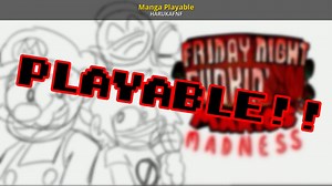 Manga Playable Mod for Friday Night Funkin' | FNF Mods