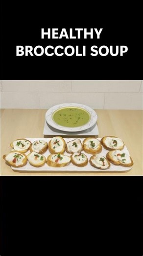 Creamy & Healthy Broccoli Soup 🥦🍵