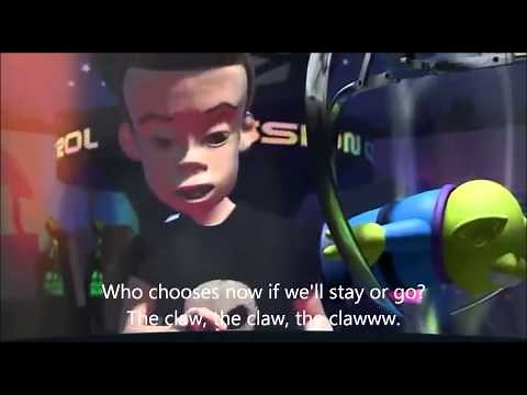 The Claw - The Aliens (with lyrics) - Toy Story Sing-Along Songs