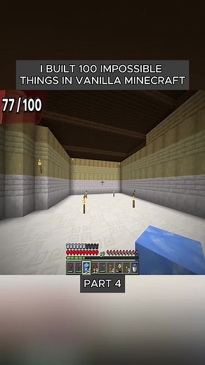 I Built 100 Impossible Things in Vanilla Minecraft
