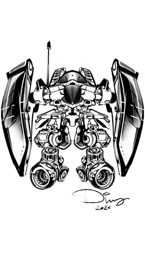 Meck Concept Art: Inspiring Anime Designs