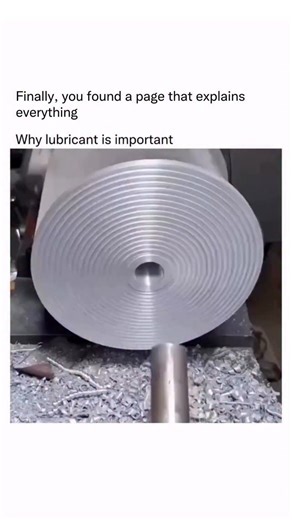 Detailed Explanation on Instagram: "Lubricants are essential in machinery because they reduce friction between moving parts, which minimizes wear and tear, prolonging the life of the components. They also help dissipate heat generated by mechanical operations, preventing overheating and potential damage. Additionally, lubricants provide a protective barrier against corrosion and contaminants like dust, dirt, and moisture, which can degrade machine performance. By ensuring smoother operation and 