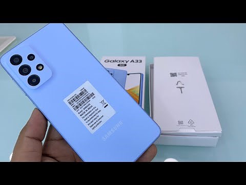Samsung Galaxy A33 5G Unboxing, First Look & Review 🔥| Samsung Galaxy A33 #5G Price, Specifications