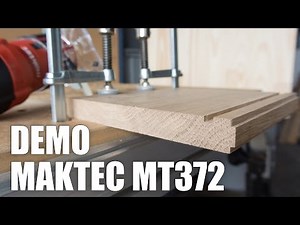 Démo affleureuse Maktec MT372
