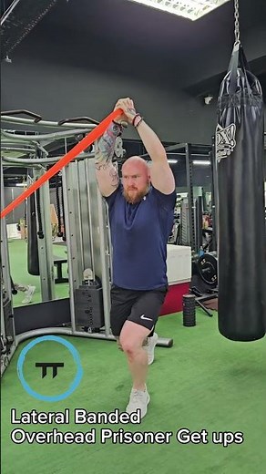 Lateral banded overhead prisoner get-up