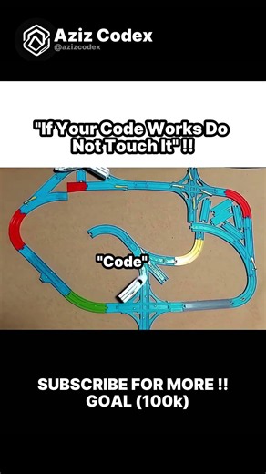 If Code Workes Don't Touch It !! #coding #programming #python #javascript