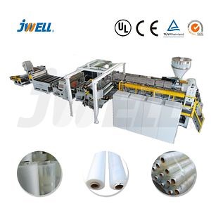 [Hot Item] Jwell EVA Solar Film Plastic Production Sheet/Plate/Panel/Board/Tray/Film Extruder Machinery for Color-Changing Laminated Glass Application