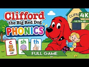 Clifford the Big Red Dog: Phonics (2003) Walkthrough 4K UHD Longplay