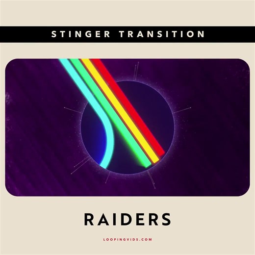 Raiders Stinger Transition Animated for OBS & Streamlabs (digital Download) - Etsy