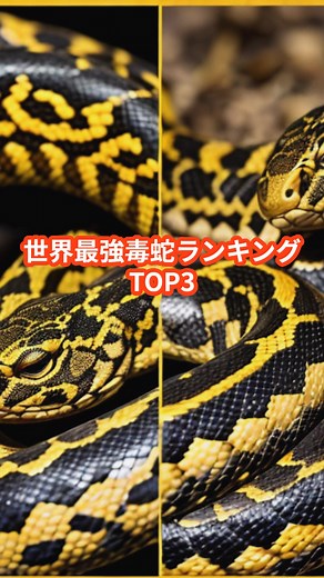 世界最強毒蛇と遭遇した時の対処法