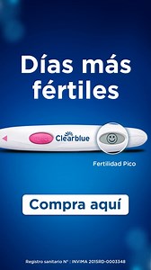 ¡Descubre tus dos días más fértiles con la prueba de ovulación de Clearblue! | Clearblue | Facebook
