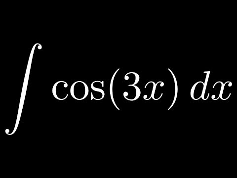 Integral of cos(3x)