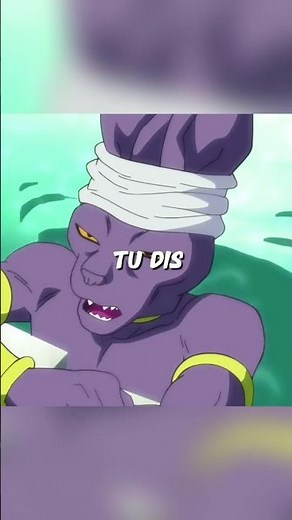 Beerus apprend que Goku a battu Freezer