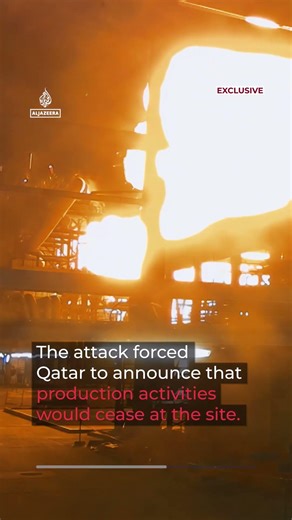 New videos show Iranian attacks on Qatar LNG facility in March