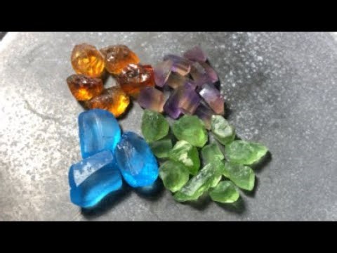Electric Topaz Cutting and Polishing | Pure Gem Cutting Satisfaction 🔊💎