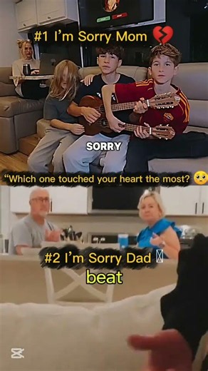 I’m Sorry Mom vs. I’m Sorry Dad 💔 | Which One Touched Your Heart More?