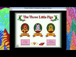 The Three Little Pigs - Reader Rabbit's Reading Development Library(No Commentary)