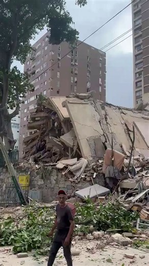 Immense damage seen to buildings across Venezuela’s capital of Caracas, following what now appears to have been a “double-event” 7.2 and 7.5 magnitude earthquake back-to-back near the coast in Northern Venezuela, according to the U.S. Geological Survey (USGS).