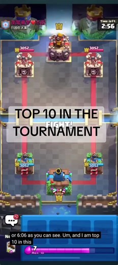 Hunter Aims for Top 1 in Clash Royale Tournament