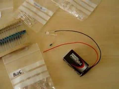 RC Helicopter - LED lights / Navigation - the cheap way