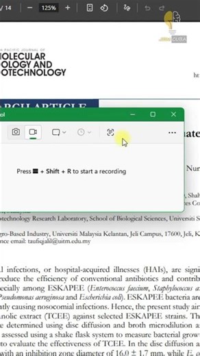 Copy Paste Text from picture #snippingtool #copypaste #text #tips #tricks #pc #windows #microsoft
