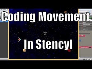 Making Space Game With Stencyl - Part 4 - Coding 101 and Movement Code