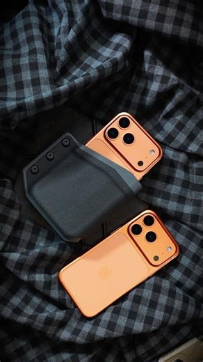 TacticalGeek Black-Grey Phone Case for iPhone 17 Pro & iPhone 17 Pro Max