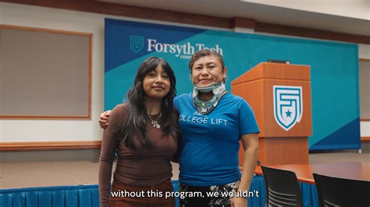 College Lift at Forsyth Tech