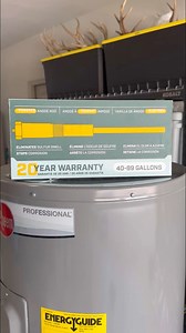 Installing a powered anode rod on a new water heater. #plumber #plumbing #repair #howto #water #fyp | The Plumbers Plunger