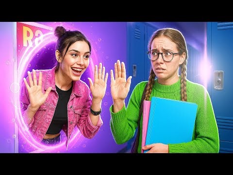 💘 The Ultimate Glow-Up! Nerd Transforms into Goth Goddess