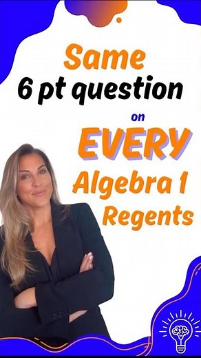 Algebra 1 Regents 6-pt Question is ALWAYS the same! (Systems Word Problems)