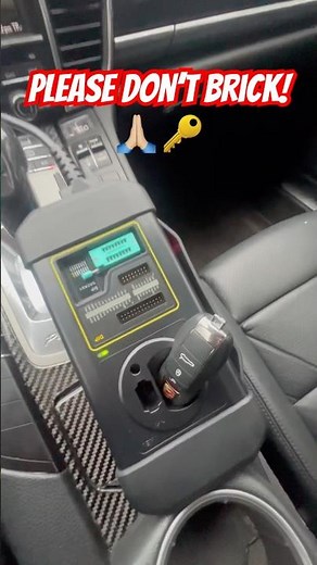I Almost Bricked My Porsche Programming This Key 😅🔑