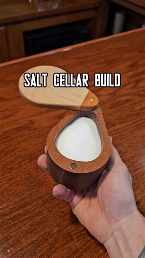 Handmade Wooden Salt Cellar Build