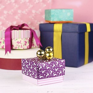 2.6M views · 4.7K reactions | A super easy and beautiful paper gift box. You won't even need scissors or glue. bit.ly/2cEQelV | 5-Minute Crafts | Facebook