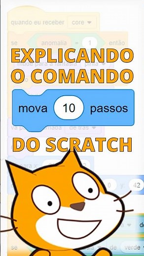 MOVE 10 STEPS: explaining Scratch commands #scratch #tutorial #commands