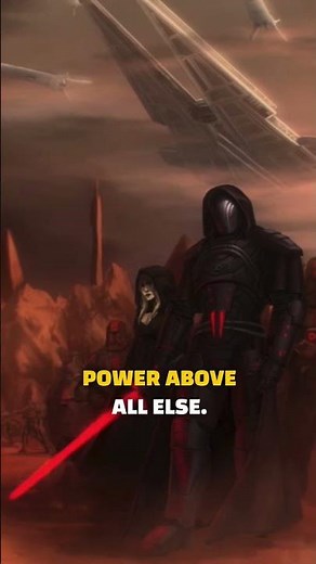 The SITH PHILOSOPHY Explained! #starwars #sith #jedi #shorts