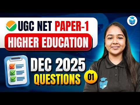 UGC NET Paper 1 Higher Education | Dec 2025 Important Questions | UGC NET June 2026 | JRFAdda