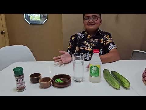 Pickled cucumber pickling method