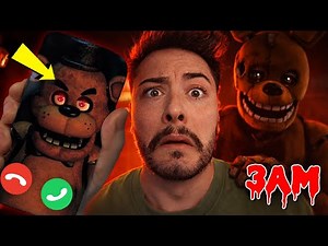 DO NOT FACETIME ALL FIVE NIGHTS AT FREDDY'S ANIMATRONICS AT 3 AM!!