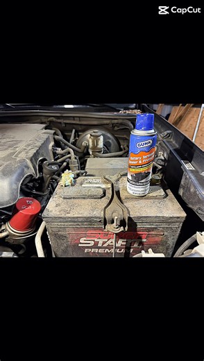 Sponsored by GUNK Dirty battery terminals can cause hard starts and electrical problems ⚡ In this video, I show you how to clean car & truck battery terminals step-by-step using GUNK Battery Terminal Cleaner & Protector. Clean it. Protect it. Prevent corrosion. Follow How to Automotive for real-world DIY car tips 🚗🔧 #gunkpartner #gunk #gunktough #carmaintenance #autorepair