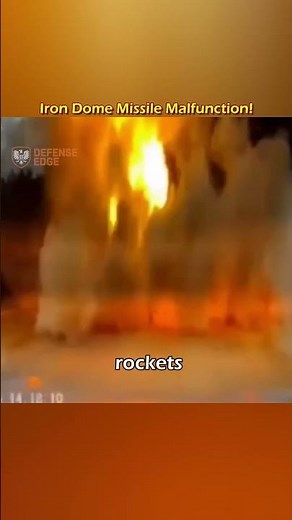 Iron Dome Malfunction: Interceptor Falls Near Civilian Car