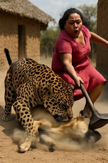 leopard backyard, woman vs predator, backyard leopard fight, viral rescue, Capybara Fun, capybarafun